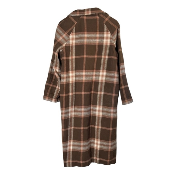 SPELL & THE GYPSY COLLECTIVE Basecamp Plaid Trench Coat - Picture 5 of 11